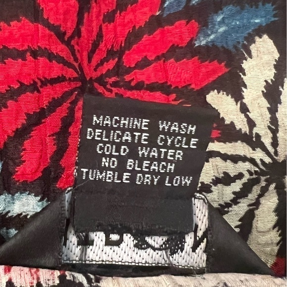 CITRON Silk Floral Button-Down Blouse XS - Picture 7 of 8